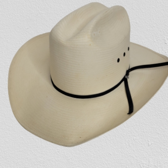 Straw Cowboy Cowgirl Hat 